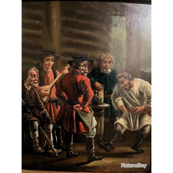 Alexander Orlowski huile sur m�tal personnages