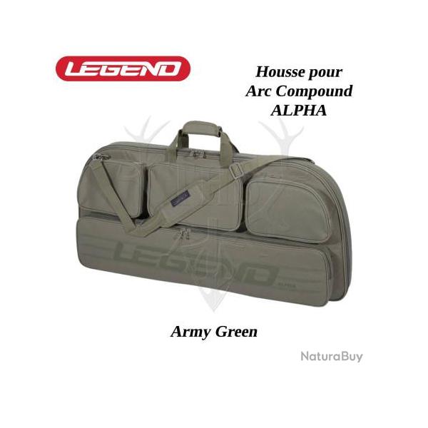 LEGEND Alpha Housse d'arc � poulies jusqu'� 30" d'entre-axes Green