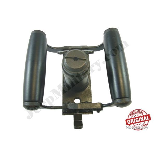 Bloc poign�es arri�re d'origine no copie mitrailleuse cal.50 Browning US WW2 Jeep Dodge Gmc