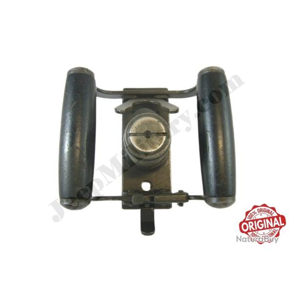 Bloc poign�es arri�re d'origine no copie mitrailleuse cal.50 Browning US WW2 Jeep Dodge Gmc