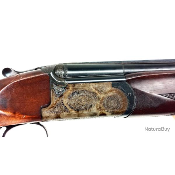 FUSIL DE SKEET SUPERPOSE CHASSE 12/70 LISSE S.P.A LUIGI FRANCHI BRESCIA EJECTEURS TYPE DARNE S3 OU F