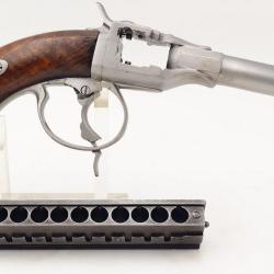 PISTOLET HARMONICA JARRE SECOND MODELE CALIBRE 9MM A BROCHE - FRANCE XIX&egrave; France Tr&egrave;s bon XIX eme Ca