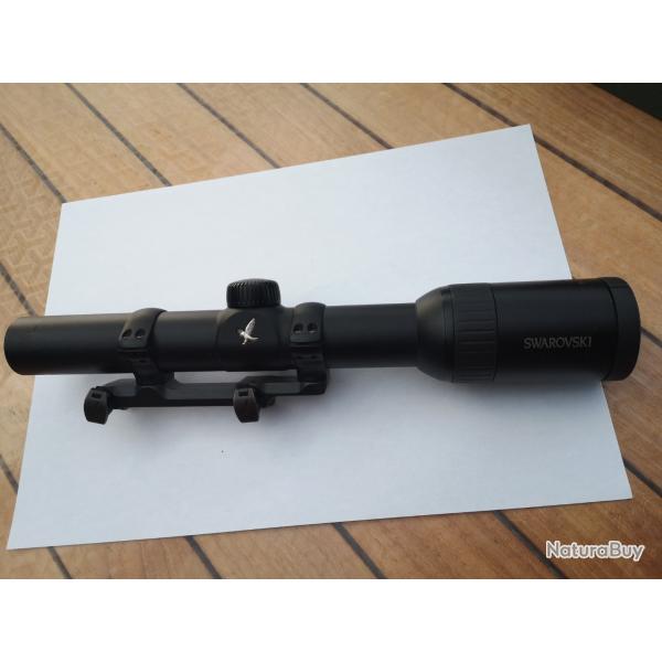 VENDS LUNETTE SWAROVSKI Z6 1X6X24  RETICULE NON LUMINEUX L 4AI TRES BON ETAT