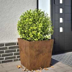 Jardini&egrave;re 50x50x50 cm acier r&eacute;sistant aux intemp&eacute;ries