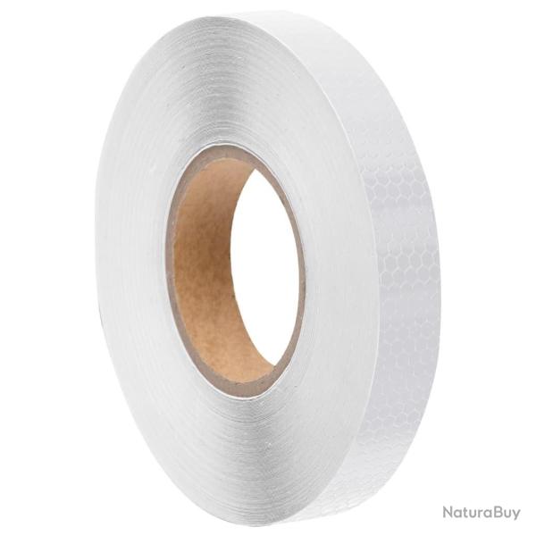 Bande r�fl�chissante Blanc 2,5 cmx50 m PVC