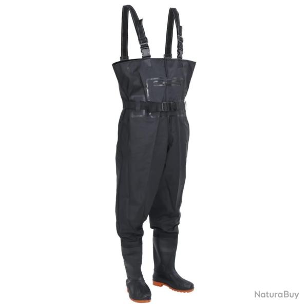 Cuissardes avec bottes et ceinture noir