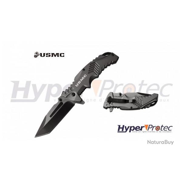 Couteau de poche USMC lame tanto avec ouverture assist�e