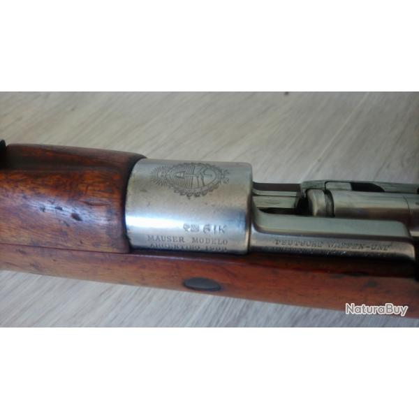 Mauser argentin 1909 7.65x53 arg