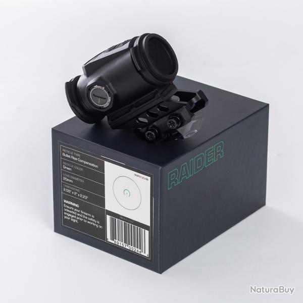 Raider tactique 1x20 prisme BRC/6 MOA -**6 MOA DOT Green - LIVRAISON GRATUITE !!