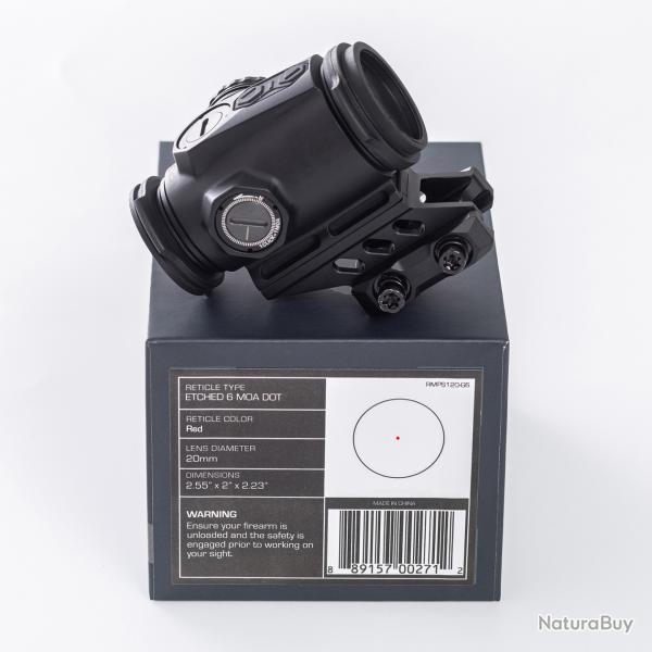 Raider tactique 1x20 prisme BRC/6 MOA -**BRC RETICLE Green