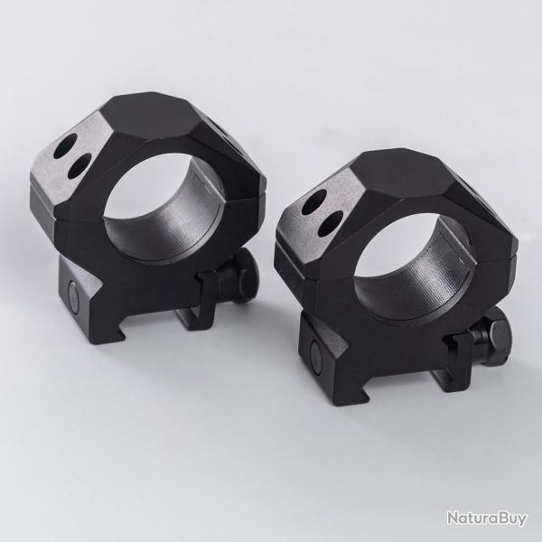 Anneaux de libert� tactiques pour TUBE de 30mm, hauteur de 1.1 pouces- LIVRAISON GRATUITE !!