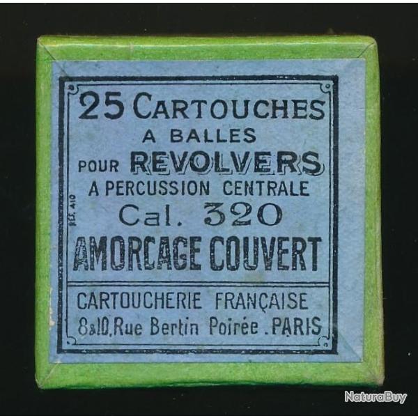 (5930) UNE BOITE VIDE ORIGINALE CAL 320