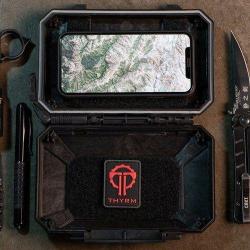Thyrm DarkVault(TM) Comms Critical Gear Case Noir