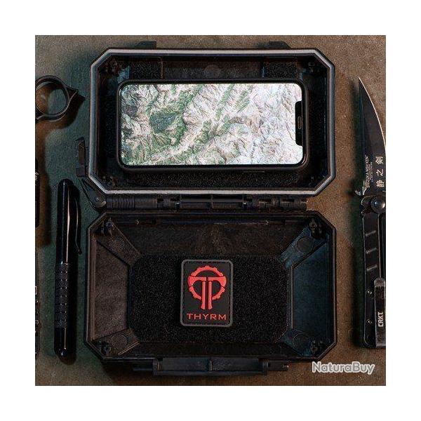 Thyrm DarkVault(TM) Comms Critical Gear Case Noir