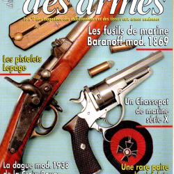 gazette des armes 335 pistolets lepage, fusils d'assaut allemand 7,92 kurz, fusil de marine baranoff