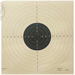 Cible de tir en carton &eacute;pais - 51 x 52 cm x 25