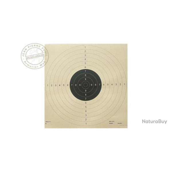 Cible de tir en carton pais - 51 x 52 cm x 25
