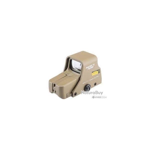 viseur optique SoftAir Compact CQB Tactical  Sight Scope TAN