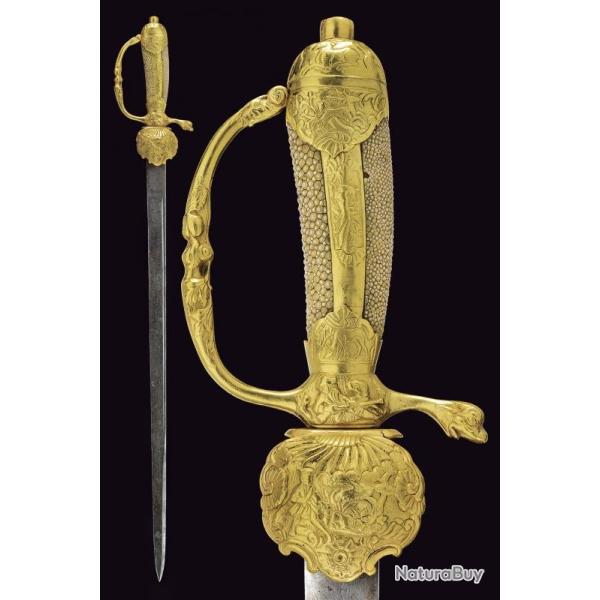 EPEE CHASSE VENERIE 1700