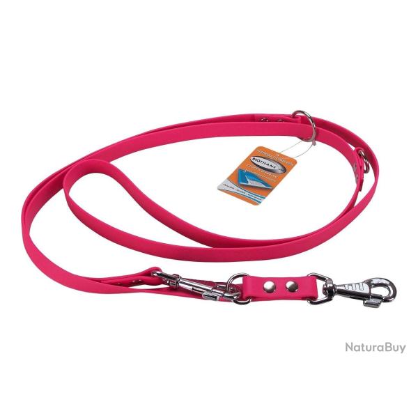 Laisse R�glable BIOTHANE 19mm 2 m 19 mm rose passion