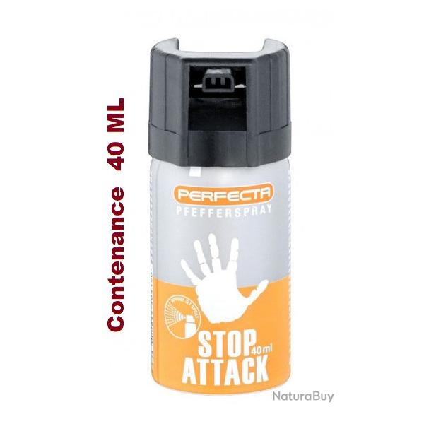 Bombe Stop Attack Animal - Gaz POIVRE   40 ml
