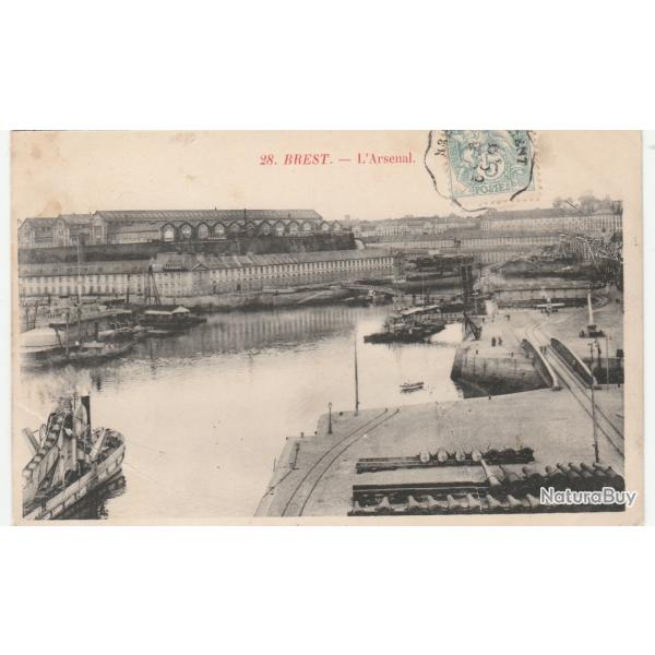 CPA - -BREST - L'ARSENAL N�526
