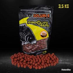 Bouillettes solubles pro elite baits krill crab 3,5kg