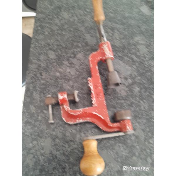 sertisseur  broche   calibre    calibre  32  ou  14mm   hn rouge