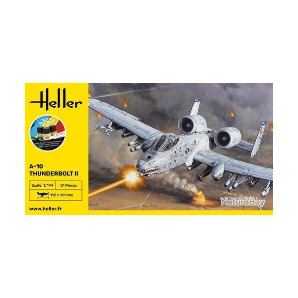 A-10 thunderbolt II 1/144 | Heller (0000 4187) - Maquette � monter