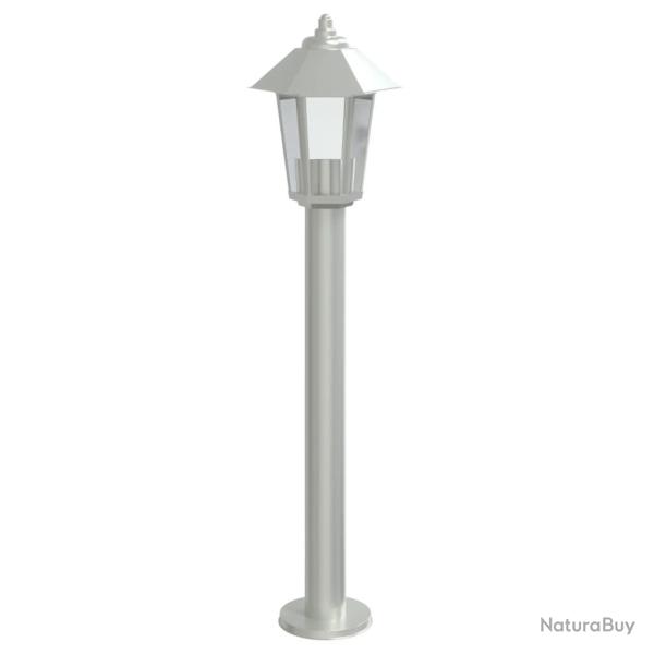 Lampadaire d'extrieur argent 80 cm acier inoxydable Argent 02_0042519