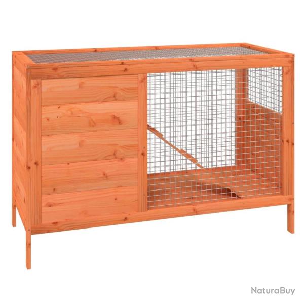 Clapier 103 x 44 x 69,5 cm bois de pin massif marron 02_0041935