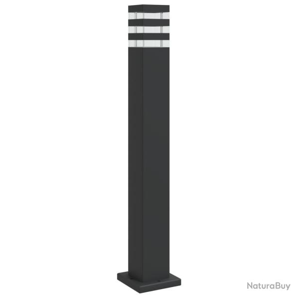 Lampadaire d'extrieur 80 cm aluminium noir 02_0042513