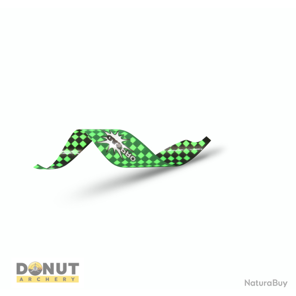 Plumes de flche Gaspro Shield Target Medium 2.5 - Vert / Gaucher