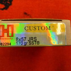 Hornady custom sst 8x57 jrs 170 grains