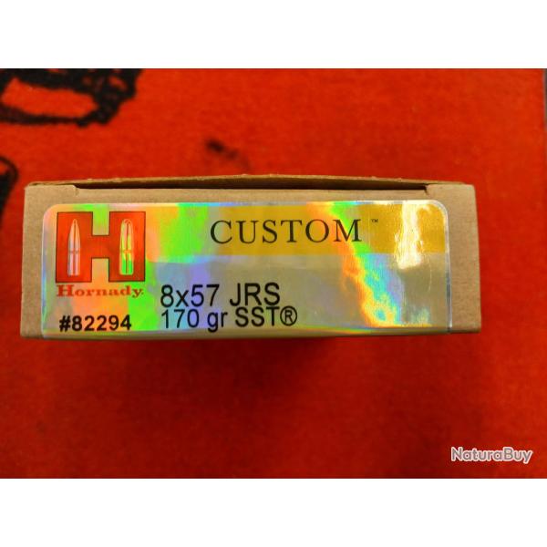 Hornady custom sst 8x57 jrs 170 grains