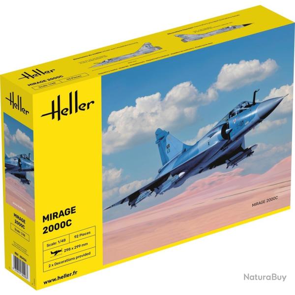 Mirage 2000C 1/48 | Heller (0000 4189) - Maquette � monter