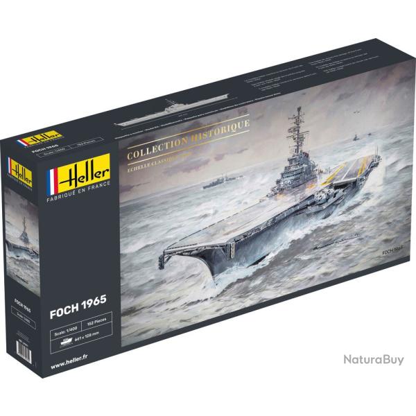 Porte-avion Foch 1/400 | Heller (0000 4190) - Maquette � monter