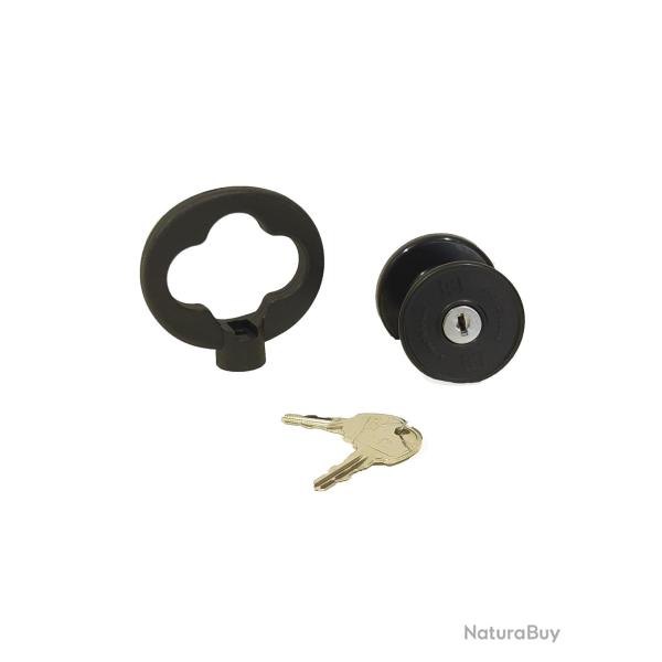 VERROU DE PONTET MURAL AVEC CLEF