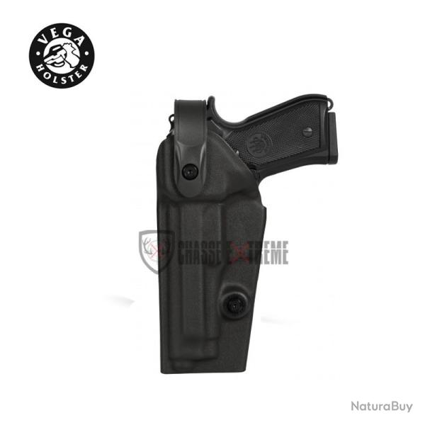 Holster VEGA Gaucher Vegatek Duty Vkd8 Noir Pour H&K Sfp9
