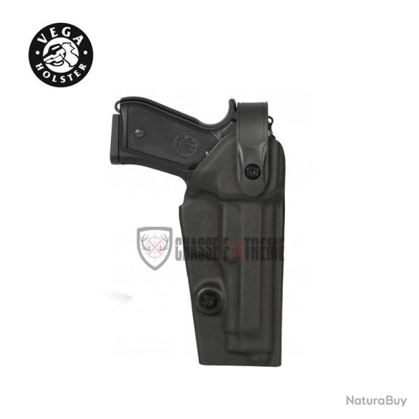 Holster VEGA Droitier Vegatek Duty Vkd8 Noir Pour H&K Sfp9