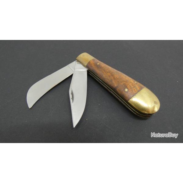 COUTEAU DE POCHE 2 LAMES