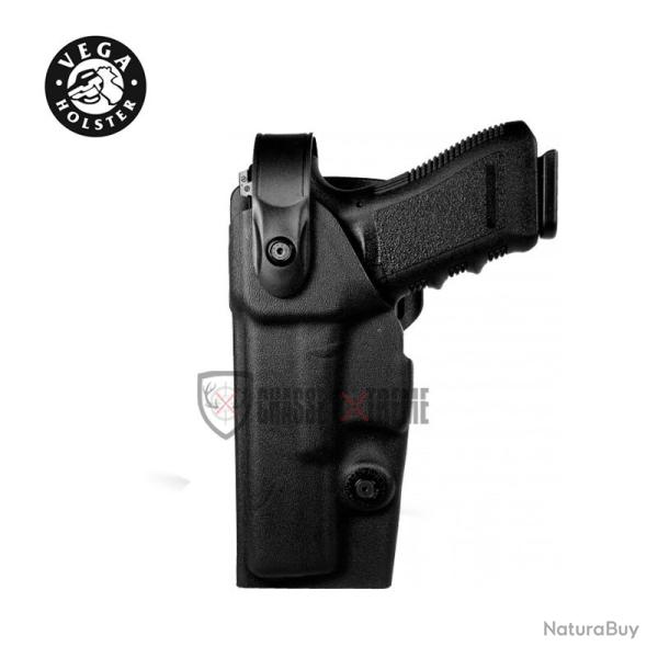 Holster VEGA Gaucher Vegatek Duty Vkd8 Pour Glock NOIR