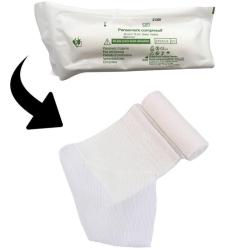 Pansement compressif st&eacute;rile d'urgence