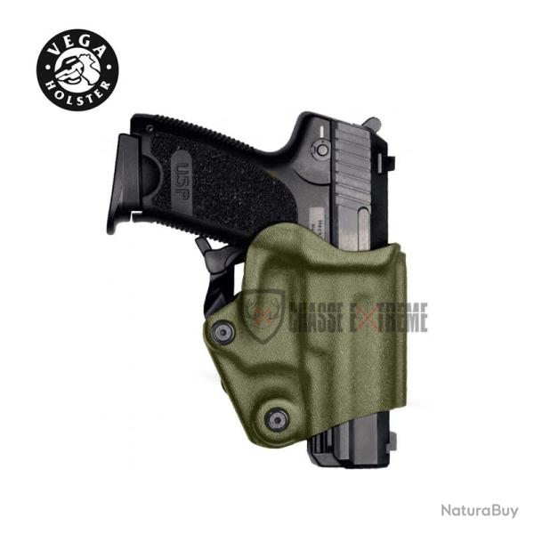 Holster VEGA Droitier Vegatek Short Vks8 Pour Pamas Mas-G1 Vert OD
