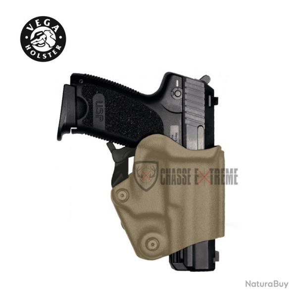 Holster VEGA Droitier Vegatek Short Vks8 Pour Pamas Mas-G1 Tan