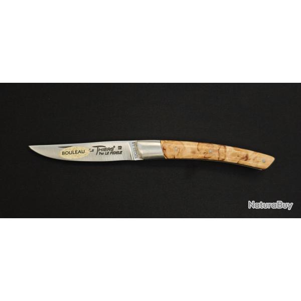 Le Thiers Par le Fid�le T11BL11 Couteau pliant - manche bois de bouleau
