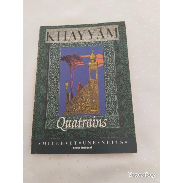 Khayyam quatrains numro 51 mille et une nuit