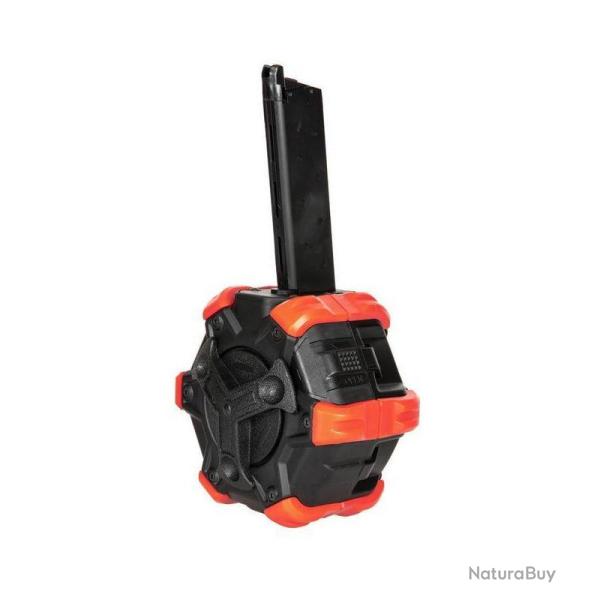 Double Bell Chargeur Drum Gaz 1911 350BBs