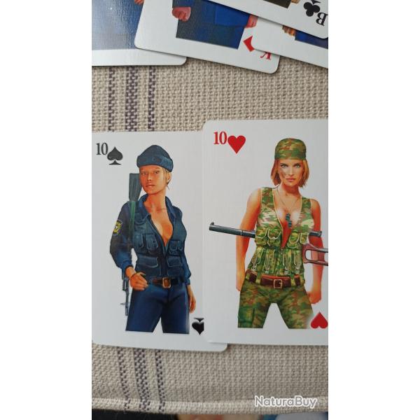 Jeu de cartes arme russe
