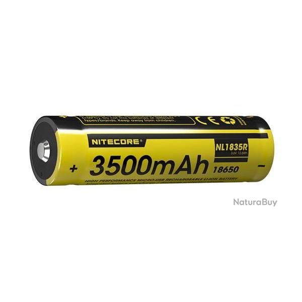 NITECORE - Batterie accus rechargeable Li-ion 18650 - 3500mAh